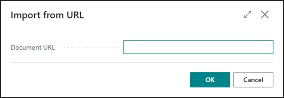 Source URL entry for the imported document