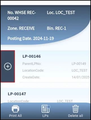 Item removed from the license plate