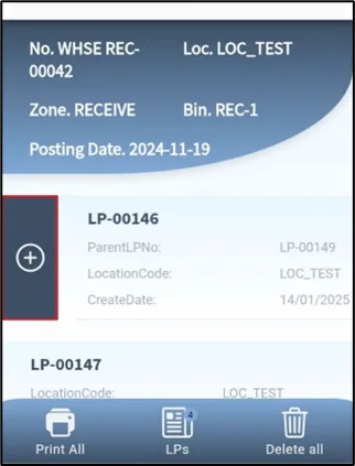 Item removed from the license plate